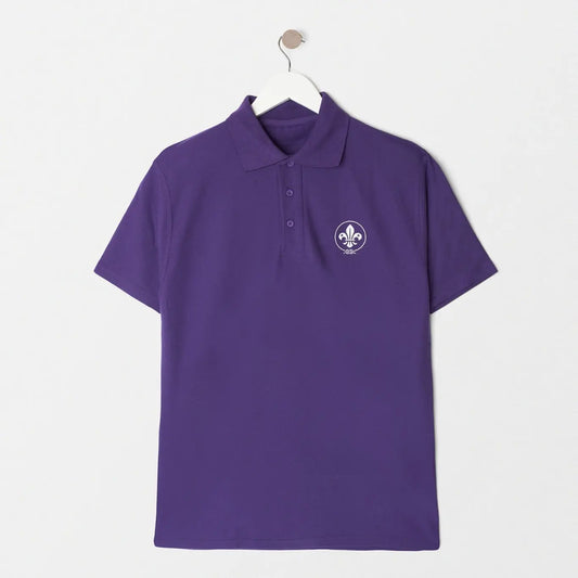 Purple world scout polo 2XL