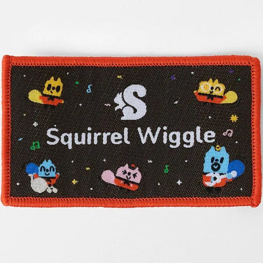 Squirrel Wiggle Campfire Song Blanket Badge
