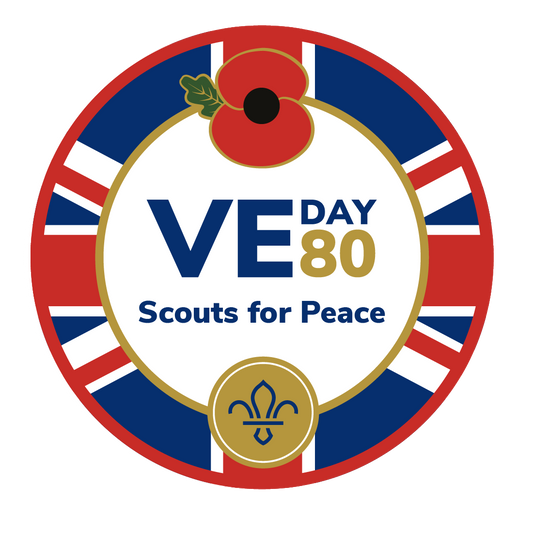 VE Day 80 Year Badge